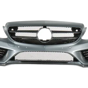 Mercedes-Benz Rear Bumper Skin – A2058801840 – W205 C-Class 2019–2021 (Facelift Models)
