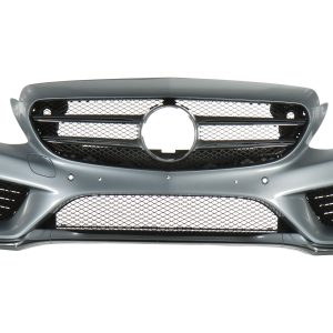 Mercedes-Benz Rear Bumper Skin – A2058801840 – W205 C-Class 2019–2021 (Facelift Models)