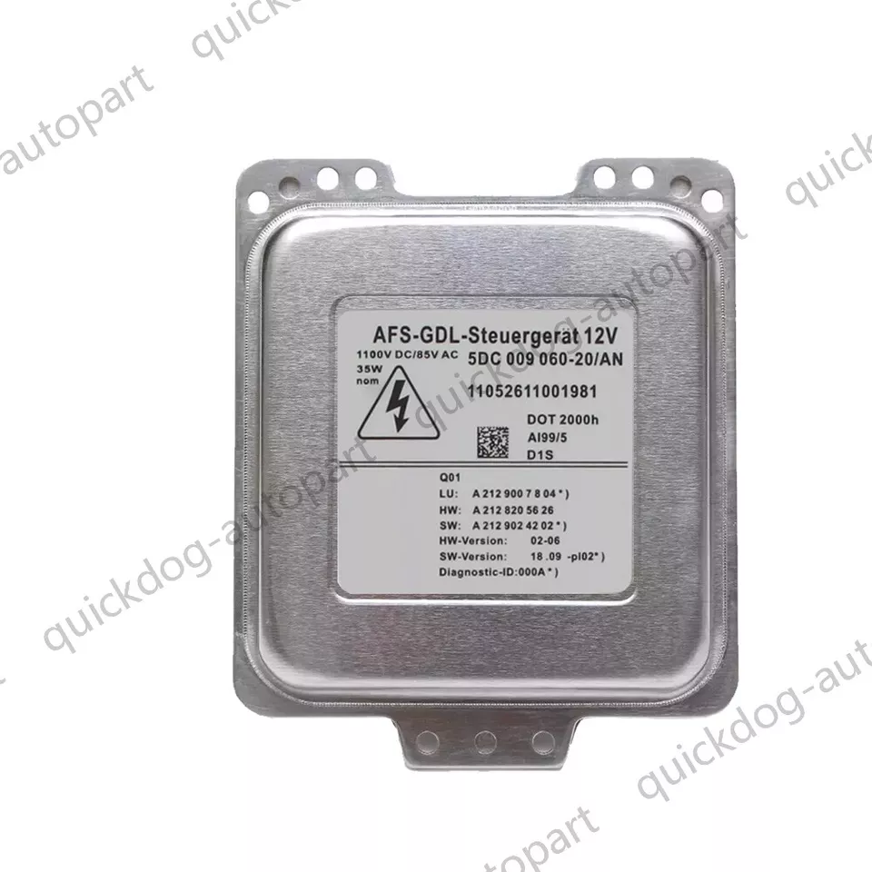 Mercedes-Benz Xenon HID Headlamp Ballast Module – A2129007804 – W212 E-Class (2009–2013)