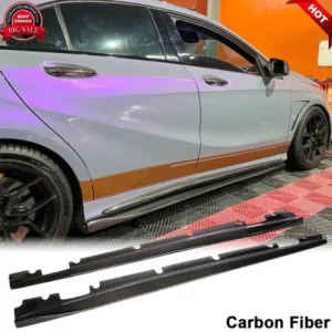 Mercedes-Benz W117 CLA-Class (2013–2019) Side Skirt with Shining Trim Mercedes-Benz W117 CLA-Class (2013–2019) Side Skirt with Shining Trim