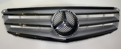 Mercedes-Benz Front Grille – A2048800023 – W204 Sedan & Coupe Pre-Facelift 2007–2011