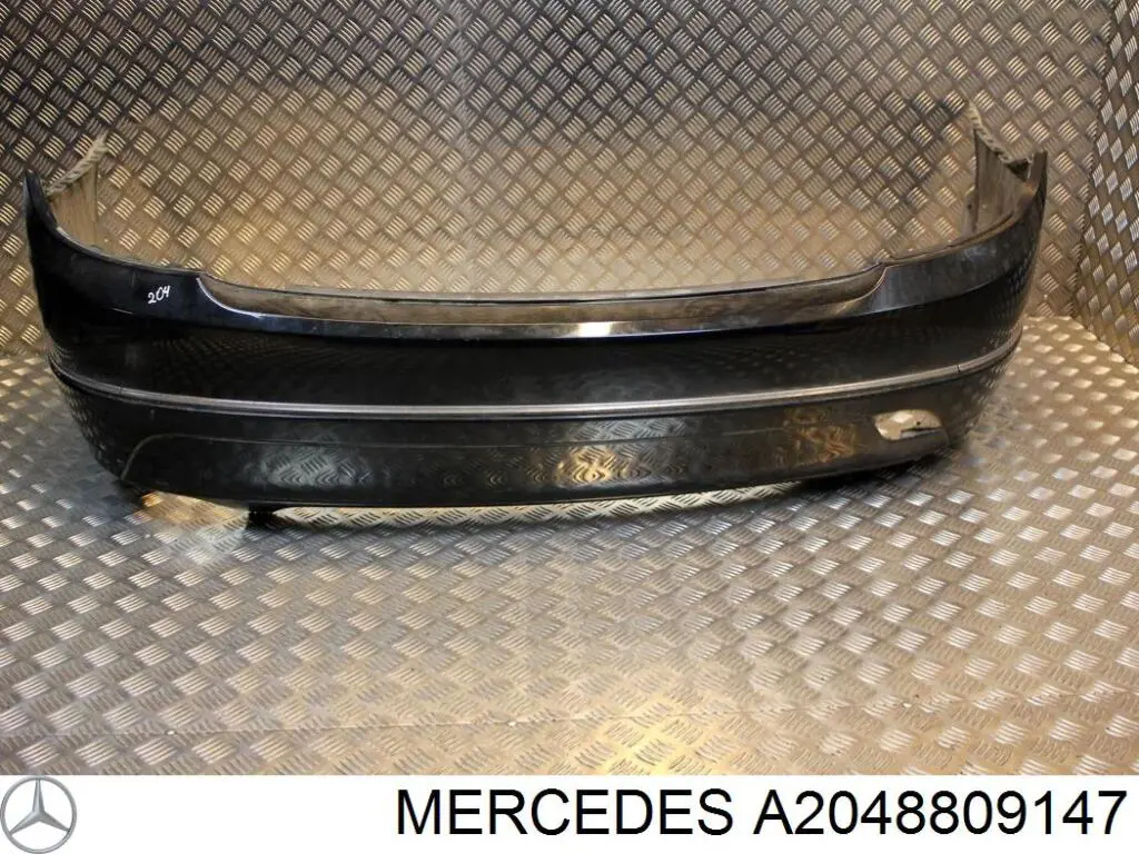 Mercedes-Benz Rear Bumper – A2048809147 – W204 Sedan Facelift 2012–2014