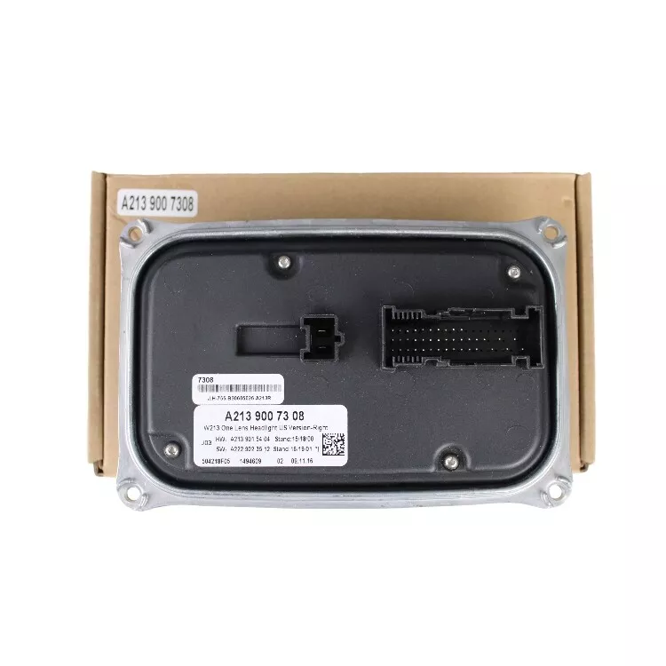 Mercedes-Benz Right LED Headlight Ballast (Control Module) – A2139007308 – W213 E-Class Facelift (2020–2023) & W222 (2017–2023)